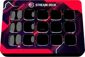 Elgato - Stream Deck Imperial Red Faceplate for Stream Deck MK2 (2021) - Front_Zoom