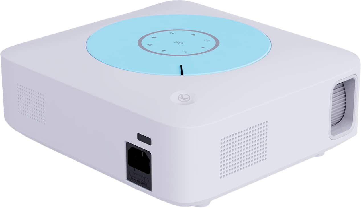 Alt View 14. Vankyo - Leisure E30TBS Native 1080P Wireless Single LCD Projector, Screen Included - White/Blue.