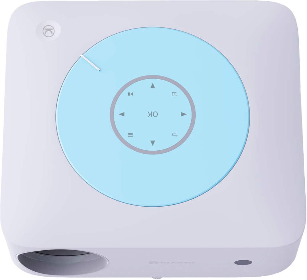 Alt View 16. Vankyo - Leisure E30TBS Native 1080P Wireless Single LCD Projector, Screen Included - White/Blue.