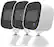 Front. OLA USA - Ask OLA! 2 Way Voice Command Smart Security Camera w/Fall Detection 3 Pack - White.
