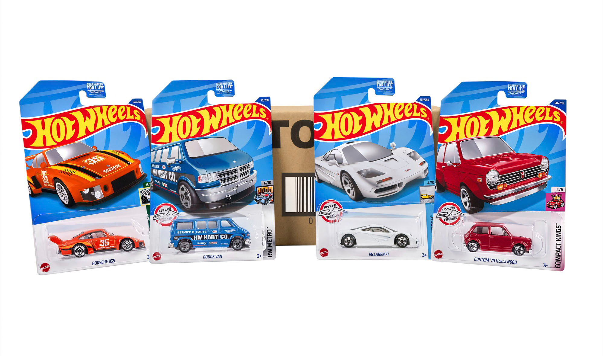 Hot Wheels Set of 20 Toy Sports & Race Cars in 1:64 Scale, Collectible  Vehicles (Styles May Vary)