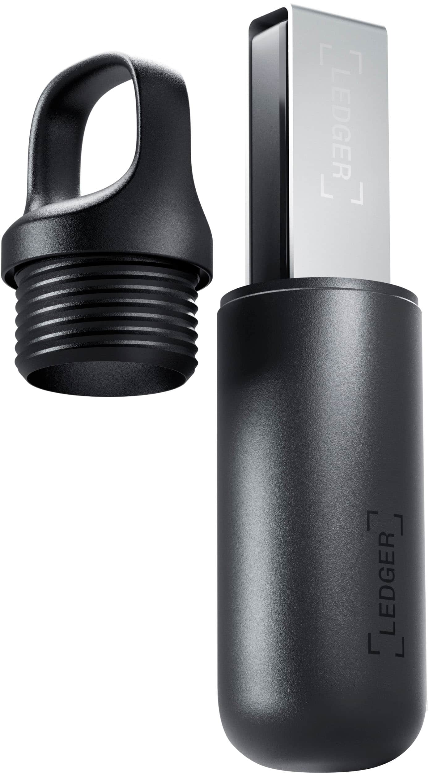 Alt View 11. Ledger - Nano X Crypto Hardware Wallet Pod - Black.