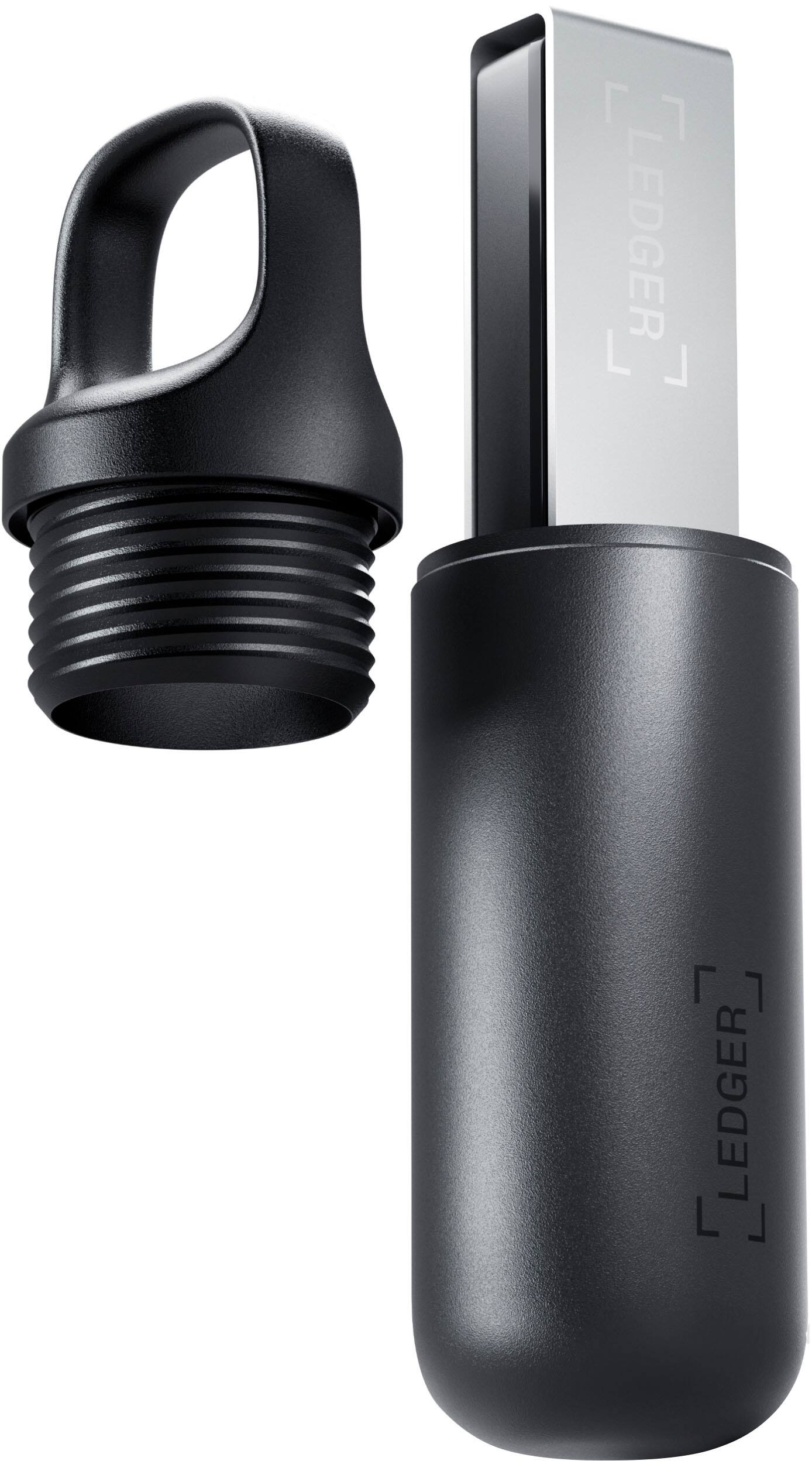 Alt View 11. Ledger - Nano X Crypto Hardware Wallet Pod - Black.