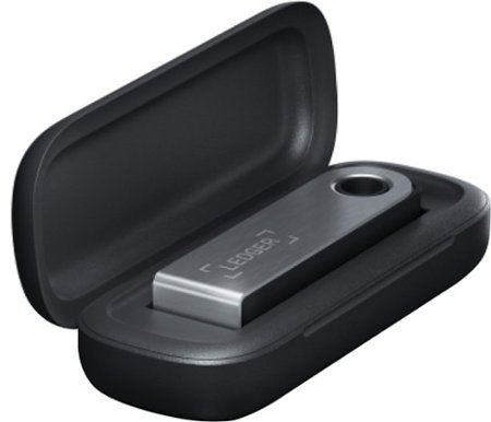 Ledger - Nano S Plus Crypto Hardware Wallet Case - Black