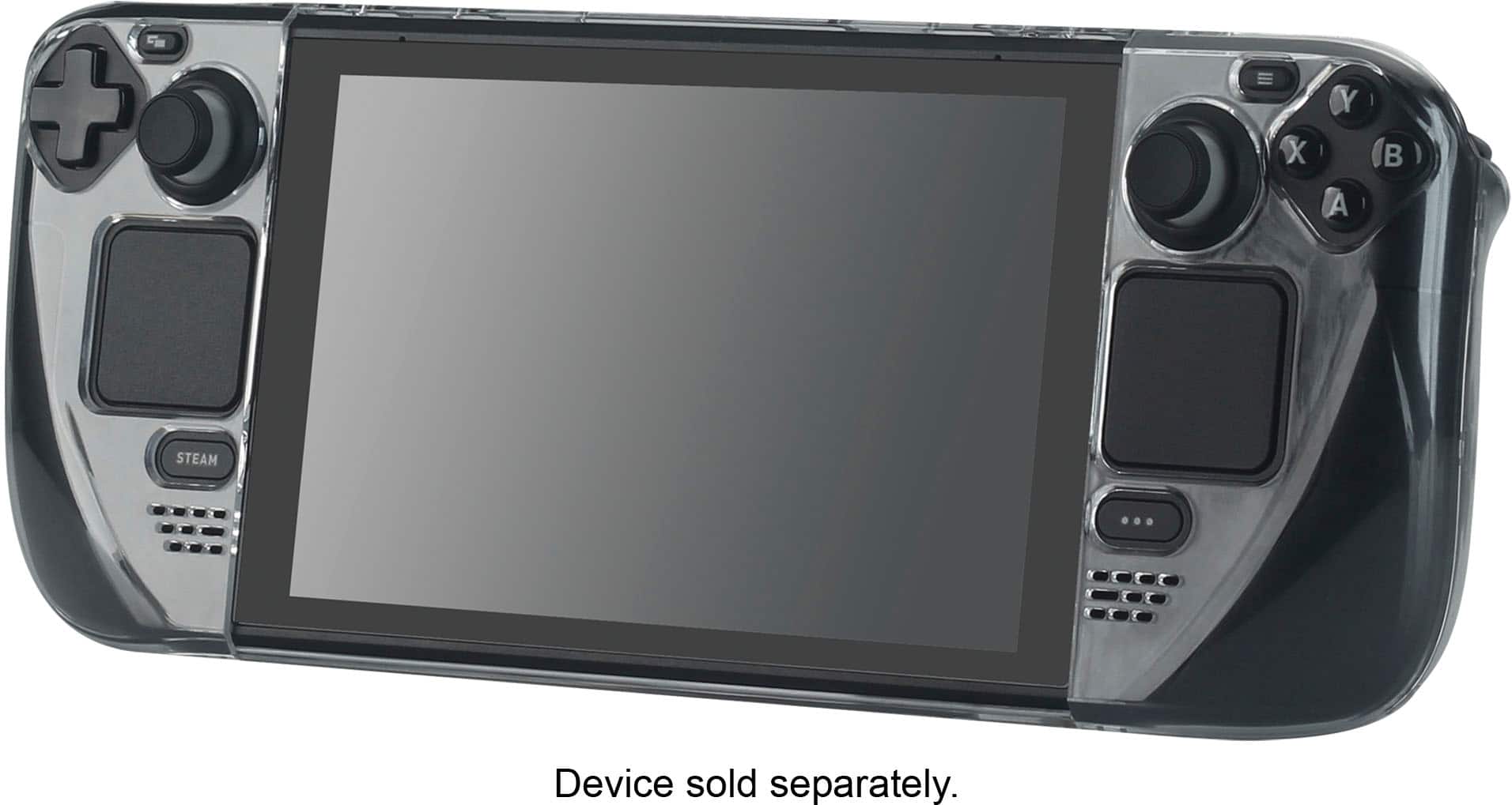 Alt View 11. Insignia™ - Clear Case for Steam Deck & Steam Deck OLED - Clear.