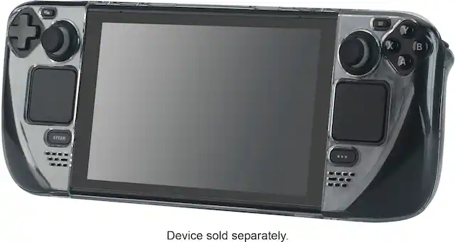 Alt View 11. Insignia™ - Clear Case for Steam Deck & Steam Deck OLED - Clear.