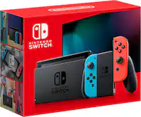 Switch with Neon Blue and Neon Red Joy‑Con - Nintendo Switch - Front_Zoom