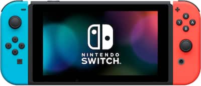Switch with Neon Blue and Neon Red Joy‑Con Nintendo Switch Switch with Neon Blue and Neon Red Joy‑Con Nintendo Switch
