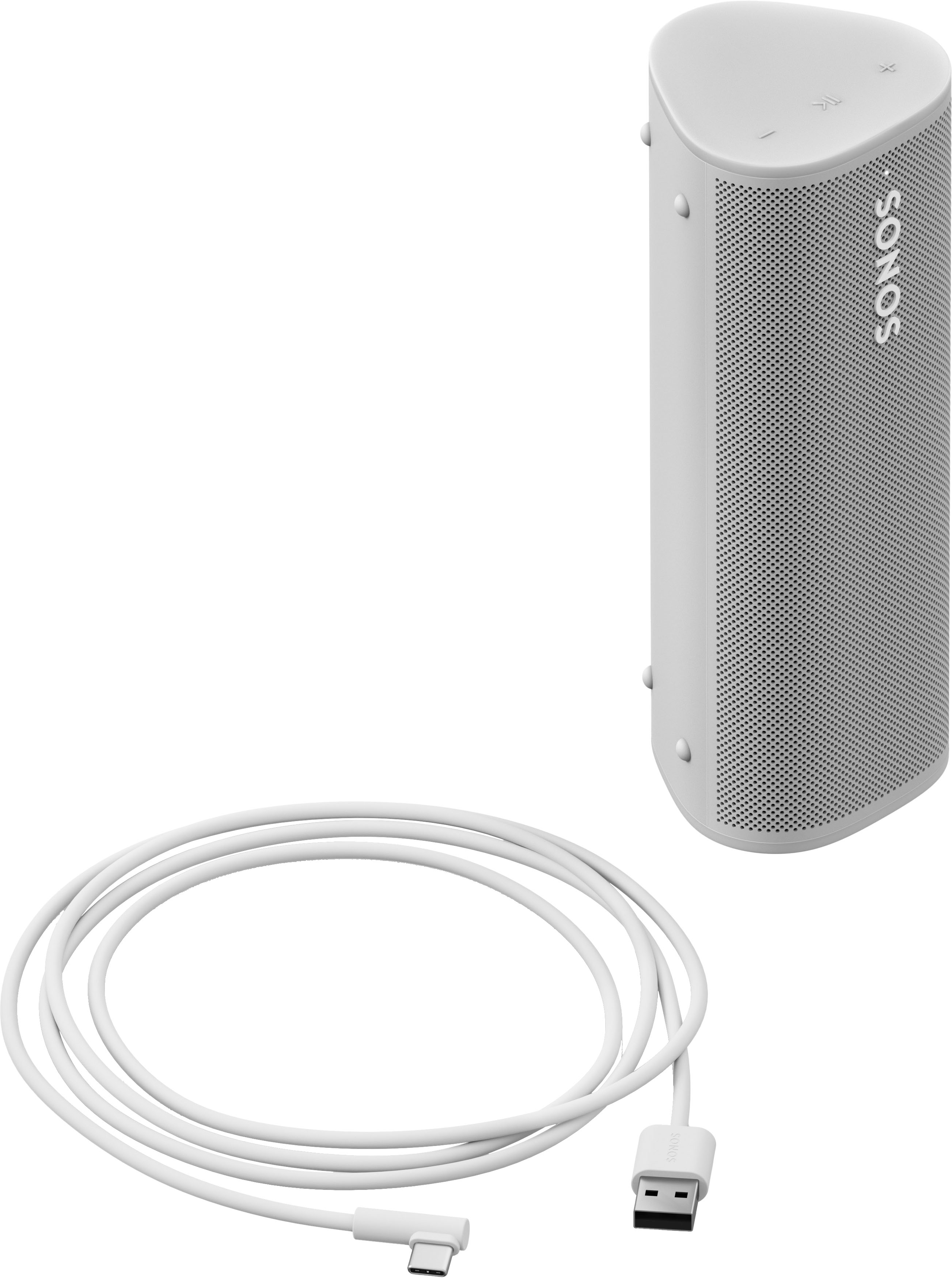 Sonos Roam SL Portable Bluetooth Wireless Speaker Lunar White 