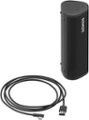 Angle Zoom. Sonos - Roam SL Portable Bluetooth Wireless Speaker - Shadow Black.