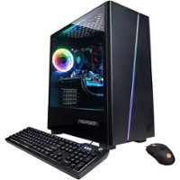 CyberPowerPC - Gamer Master Gaming Desktop - AMD Ryzen 5 7600X - 16GB Memory - AMD Radeon RX 6600 XT - 1TB SSD - Black - Angle_Zoom