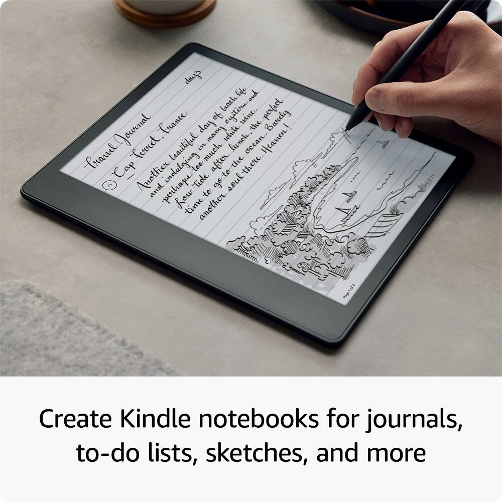 Kindle Scribe 16GB with Pen, Sleeve and Anker Charger