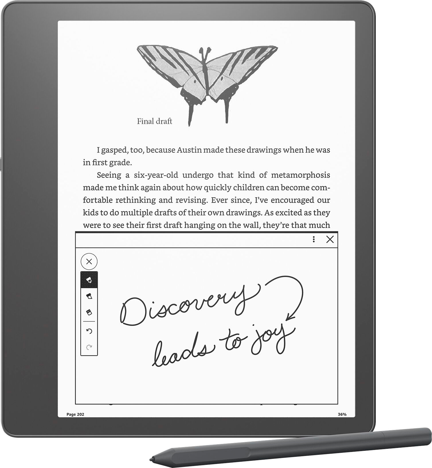 Best Buy:  Kindle Scribe Digital Notebook- 16 GB with Premium Pen  2022 Gray B09BRZBK15