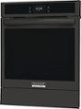 Angle Zoom. Frigidaire - Gallery 24" Built-In Single Electric Wall Oven with Air Fry - Black.