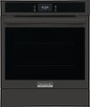 Frigidaire - Gallery 24" Built-In Single Electric Wall Oven with Air Fry - Black