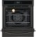 Alt View Zoom 1. Frigidaire - Gallery 24" Built-In Single Electric Wall Oven with Air Fry - Black.
