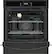 Alt View 1. Frigidaire - Gallery 24" Built-In Single Electric Wall Oven with Air Fry - Black.