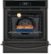 Alt View Zoom 2. Frigidaire - Gallery 24" Built-In Single Electric Wall Oven with Air Fry - Black.