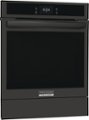 Left Zoom. Frigidaire - Gallery 24" Built-In Single Electric Wall Oven with Air Fry - Black.