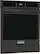 Left. Frigidaire - Gallery 24" Built-In Single Electric Wall Oven with Air Fry - Black.