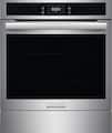 Frigidaire - Gallery 24" Built-In Single Electric Wall Oven with Air Fry - Stainless Steel