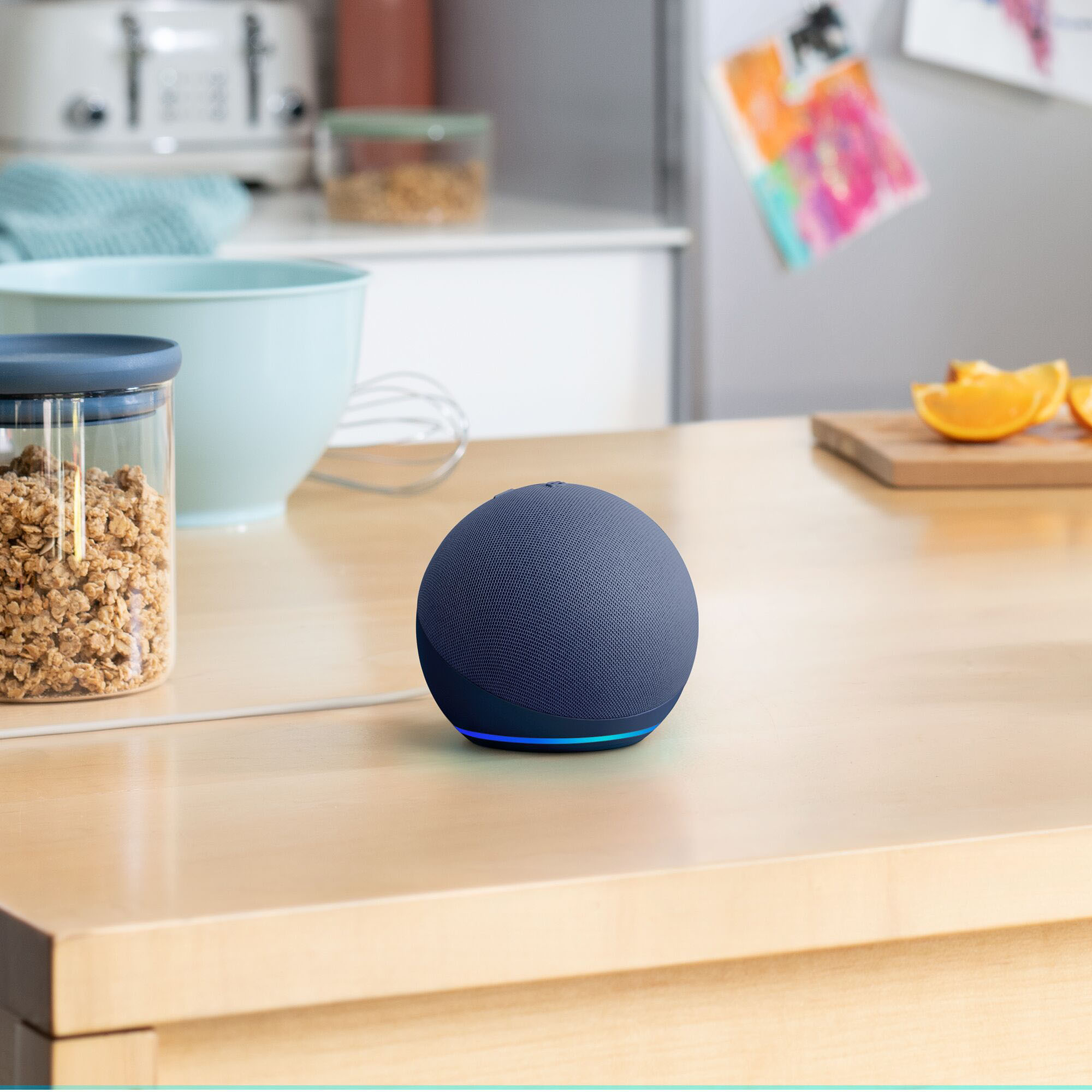 Echo Dot with Clock (5th Gen, 2022 Release) Smart Speaker with Alexa  Glacier White B09B8VN8YQ - Best Buy
