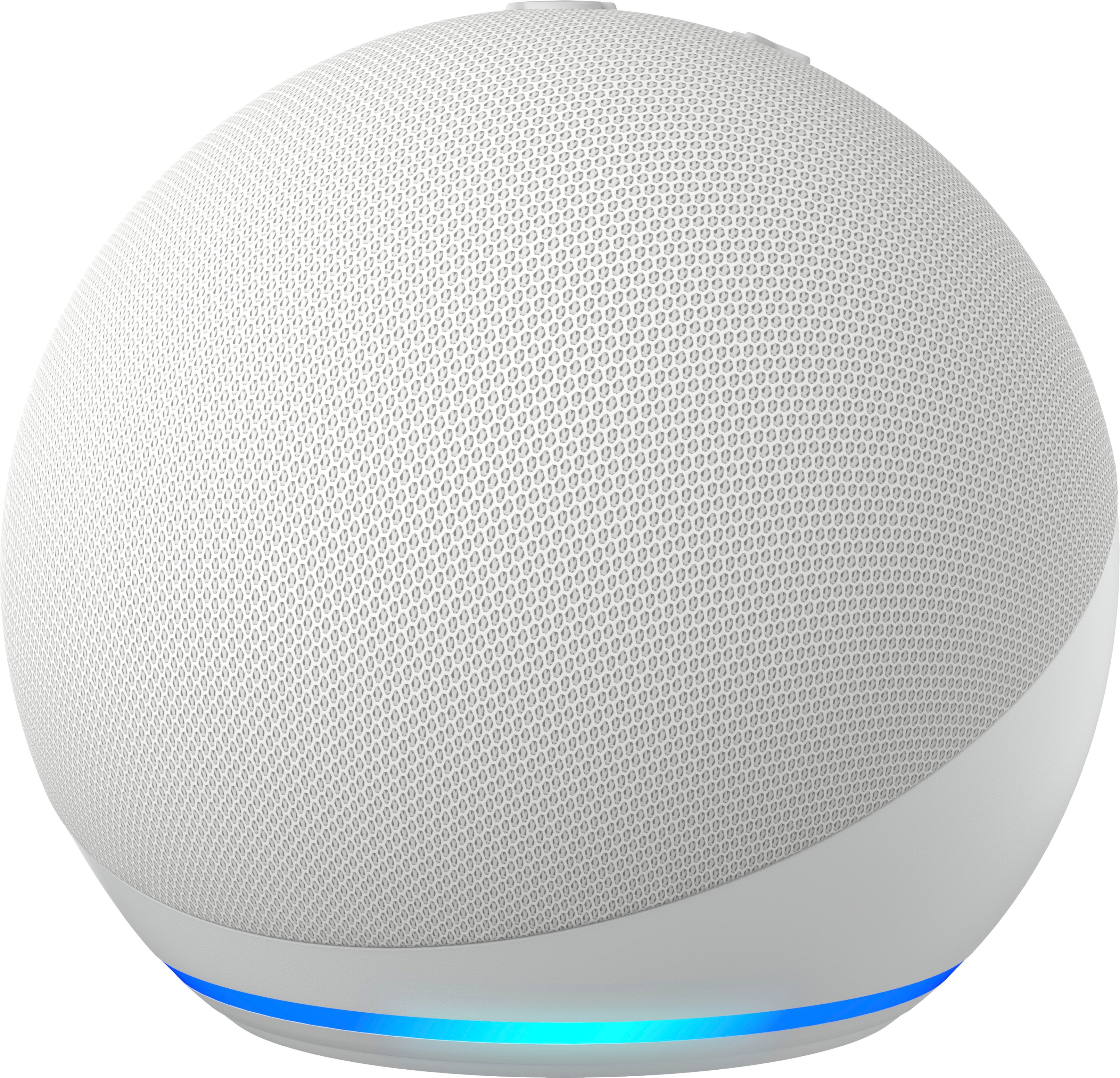 2022 Echo Dot 5th Gen Smart Speaker, Glacier White