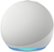 Front. Amazon - Echo Dot (5th Gen, 2022 Release) Smart Speaker with Alexa - Glacier White.