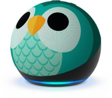 Amazon - Echo Dot Kids (5th Gen, 2022 Release) with Alexa - Owl - Front_Zoom