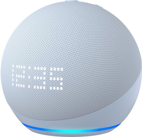 Echo Dot with Clock (5th Gen, 2022 Release) Smart Speaker with Alexa  Cloud Blue B09B8W5FW7 - Best Buy