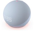 Alt View 1. Amazon - Echo Dot with Clock (5th Gen, 2022 Release) Smart Speaker with Alexa - Cloud Blue.