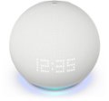 Alt View Zoom 11. Amazon - Echo Dot with Clock (5th Gen, 2022 Release) Smart Speaker with Alexa - Glacier White.
