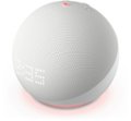 Alt View 1. Amazon - Echo Dot with Clock (5th Gen, 2022 Release) Smart Speaker with Alexa - Glacier White.