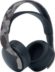 Sony - PULSE 3D Wireless Gaming Headset for PS5, PS4, and PC - Gray Camouflage - Front_Zoom