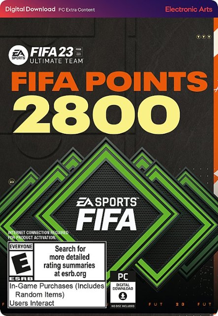 herhaling zakdoek Diplomatie FIFA 23 Ultimate Team 2800 Points Windows [Digital] - Best Buy