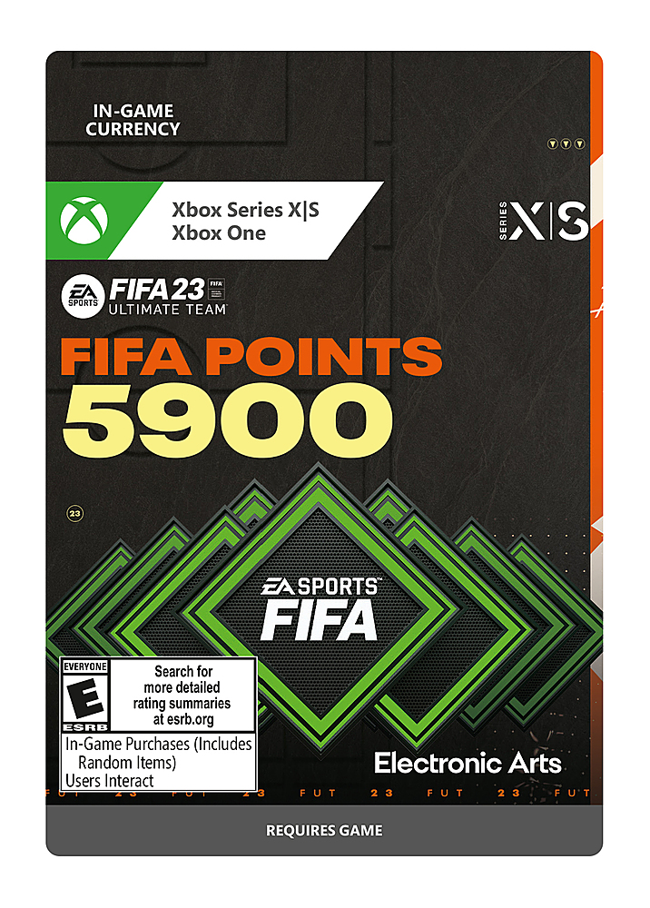 FIFA 23 Ultimate Team 5900 Points Xbox One, Xbox Series S, Xbox Series X  [Digital] - Best Buy