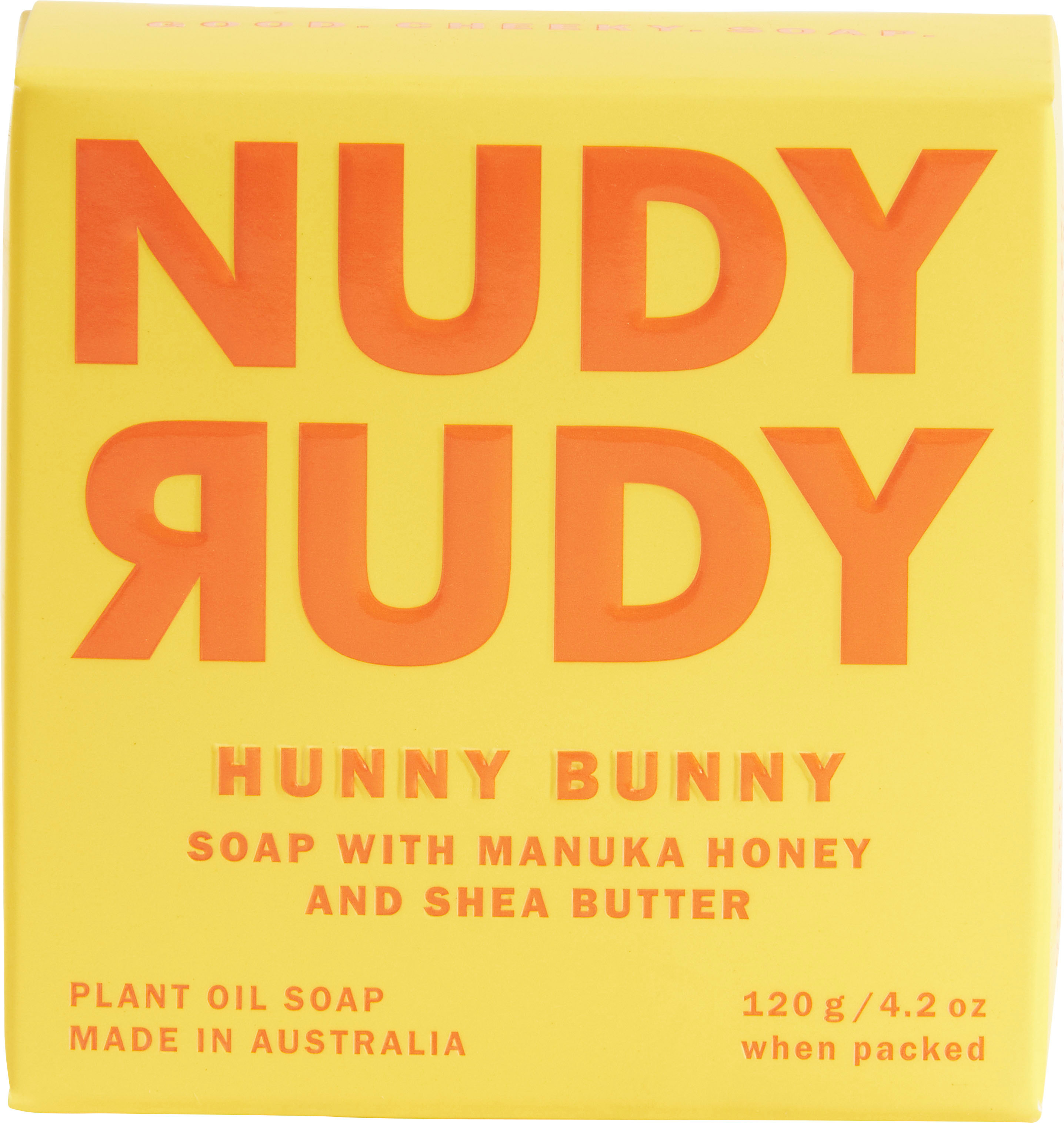 Nudy Rudy - Bar Soap - Hunny Bunny - White