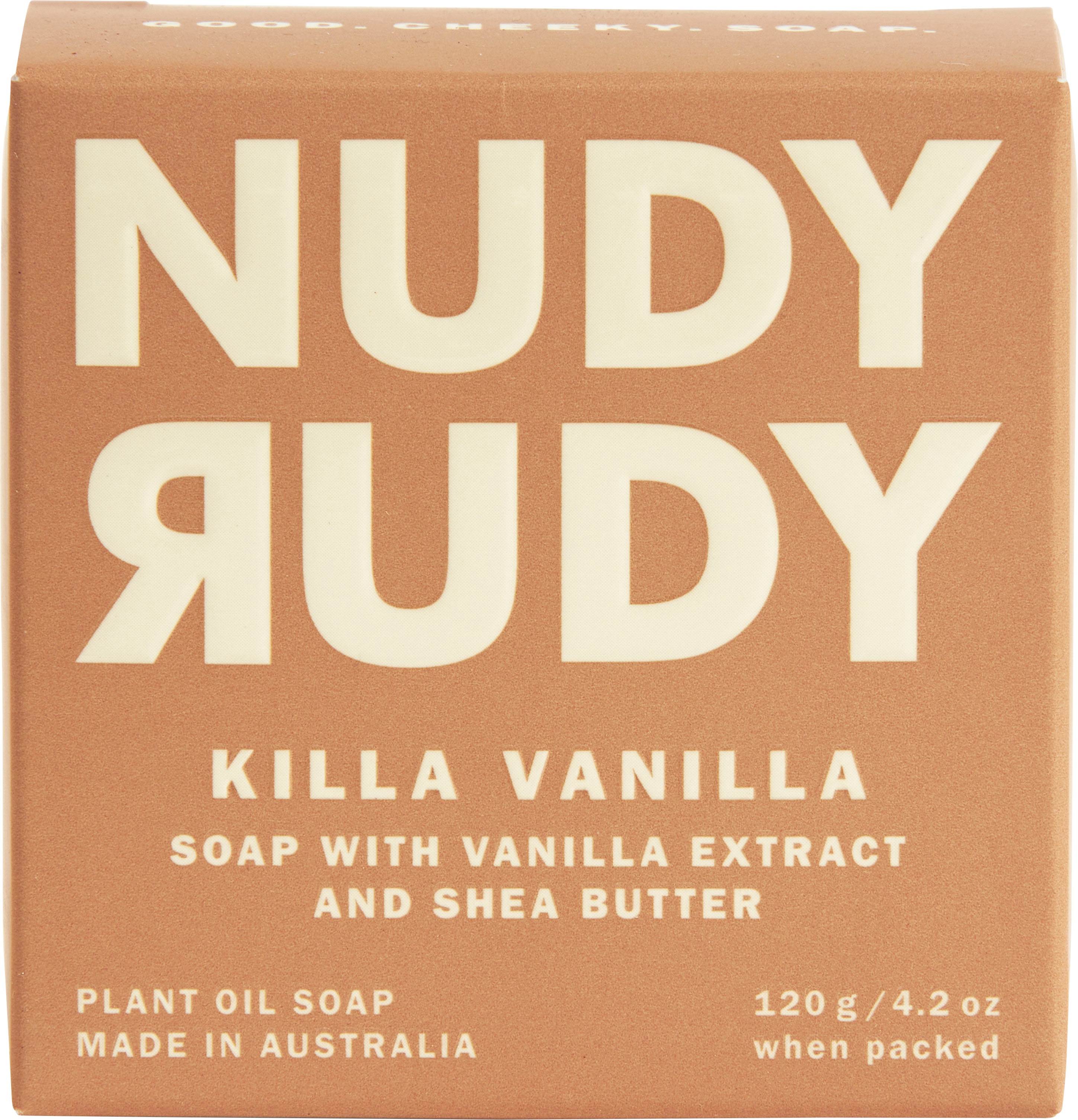 Nudy Rudy - Bar Soap - Killa Vanilla - White