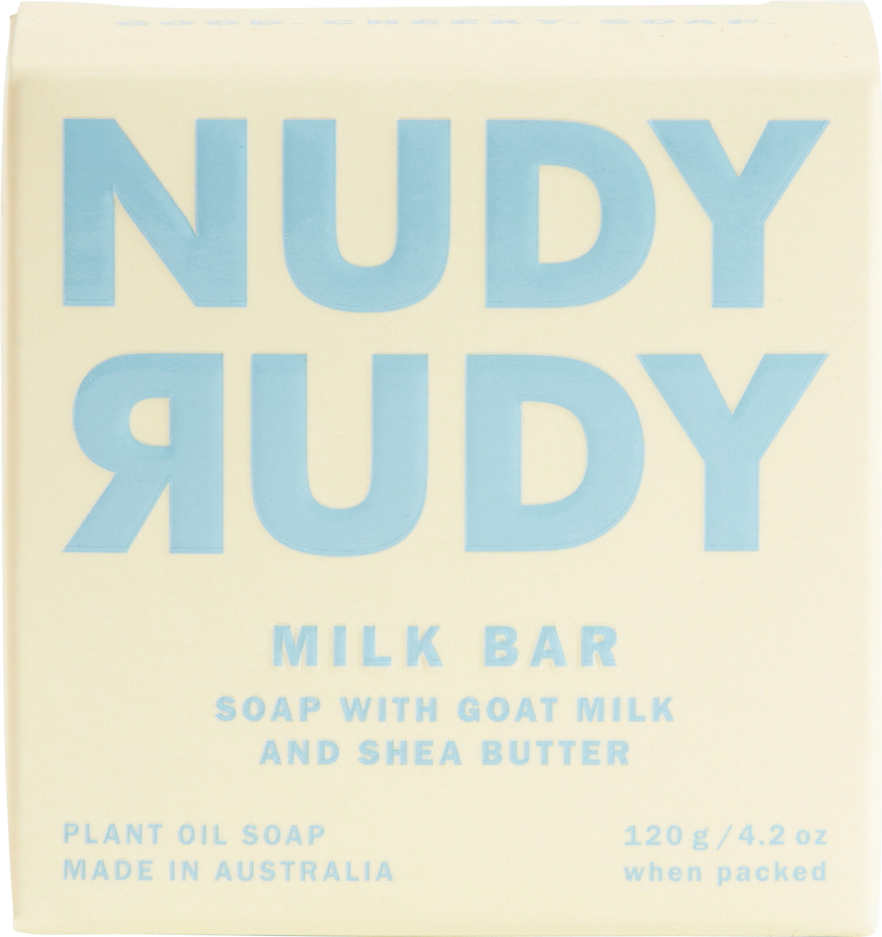 Nudy Rudy - Bar Soap-Milk Bar - White