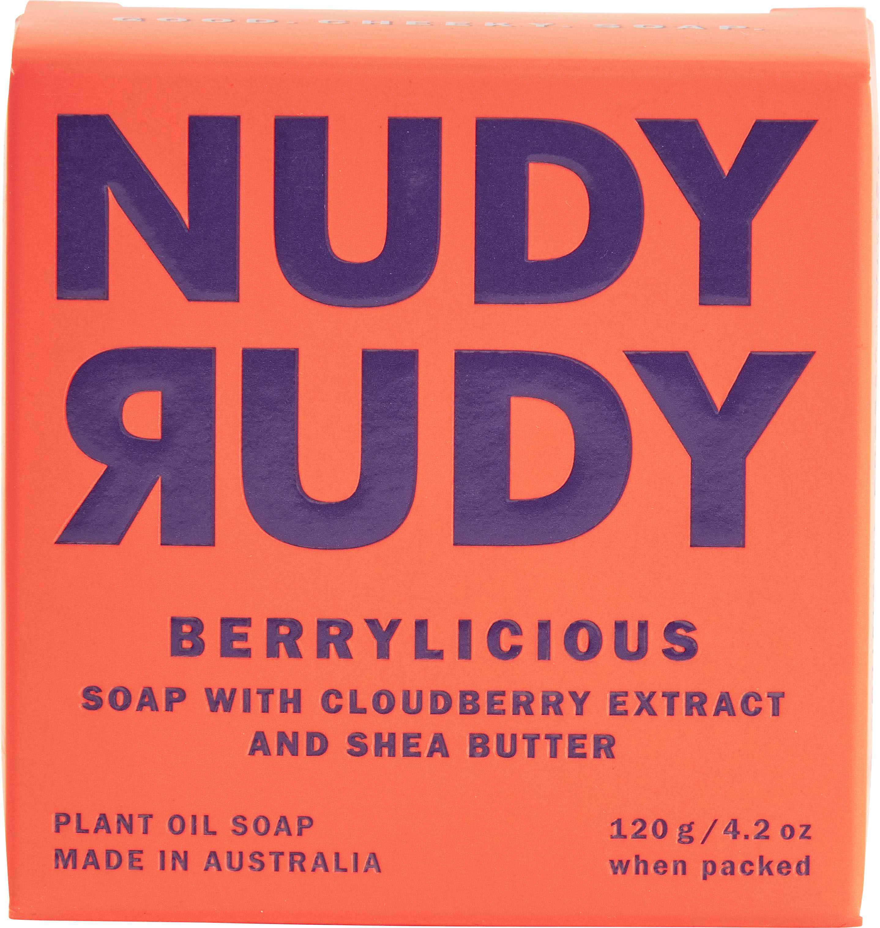 Nudy Rudy - Bar Soap - Berrylicious - White