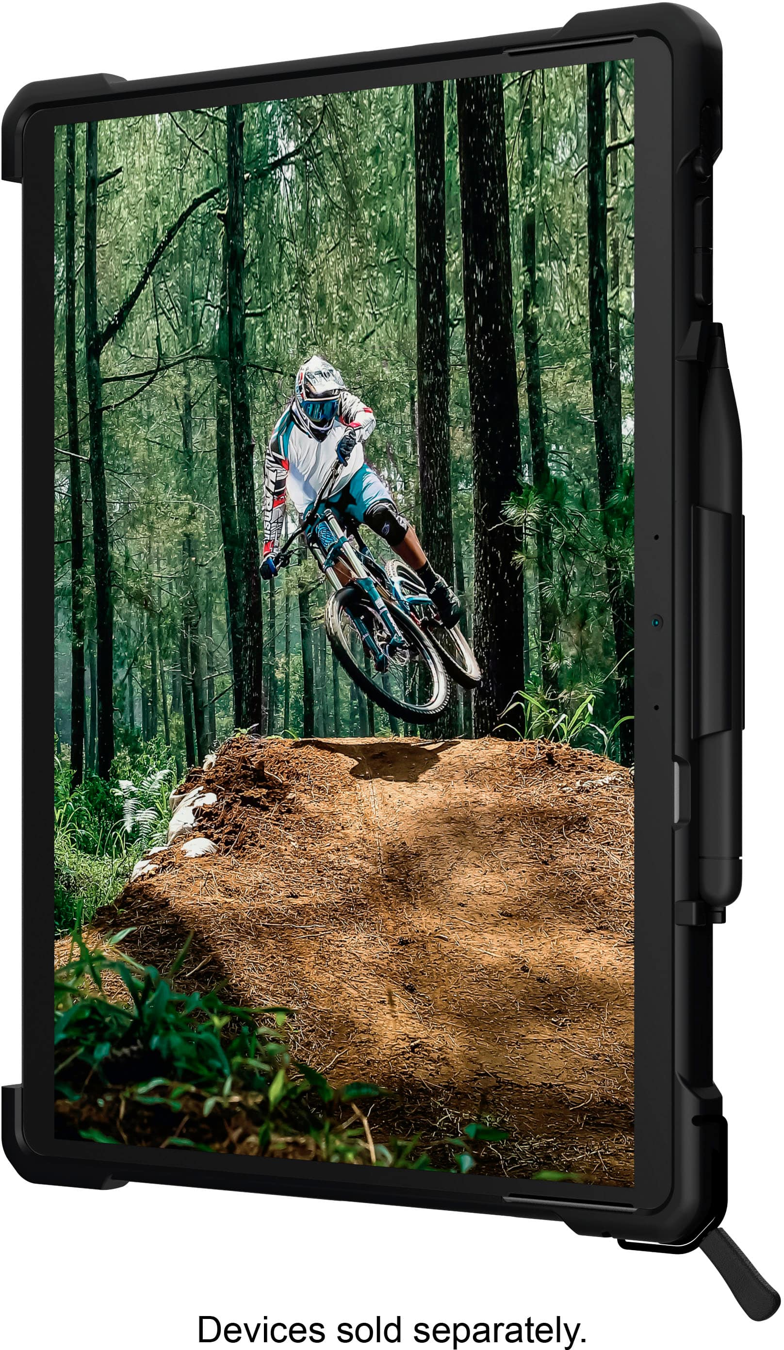 Alt View 13. UAG - Microsoft Surface Pro 10/9 Next Plasma w/ Hand & Shoulder Strap - Clear.