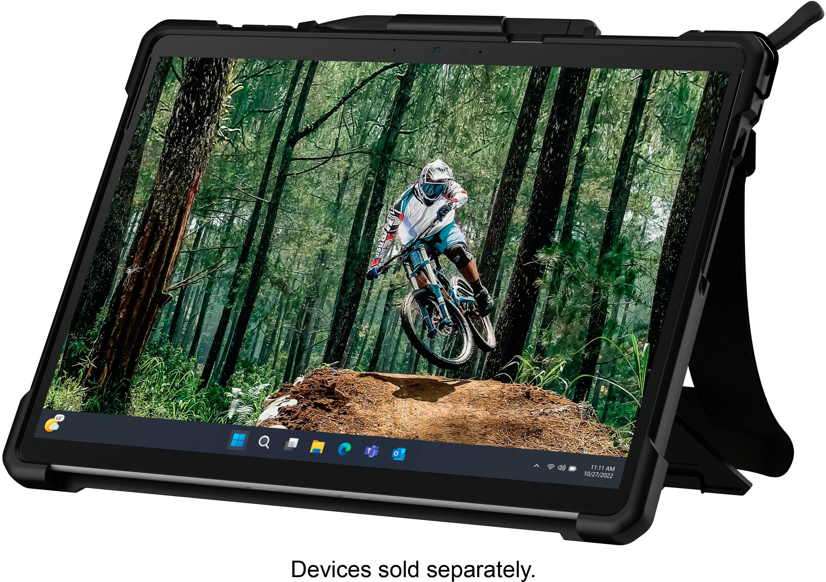 Alt View 17. UAG - Microsoft Surface Pro 10/9 Next Plasma w/ Hand & Shoulder Strap - Clear.