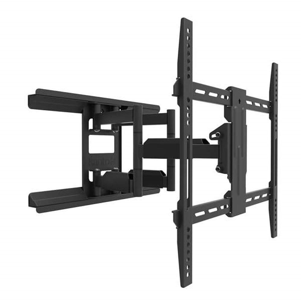 Alt View 15. Kanto - Full Motion TV Wall Mount for Metal Studs for Most  34" to 65" TVs - Black.