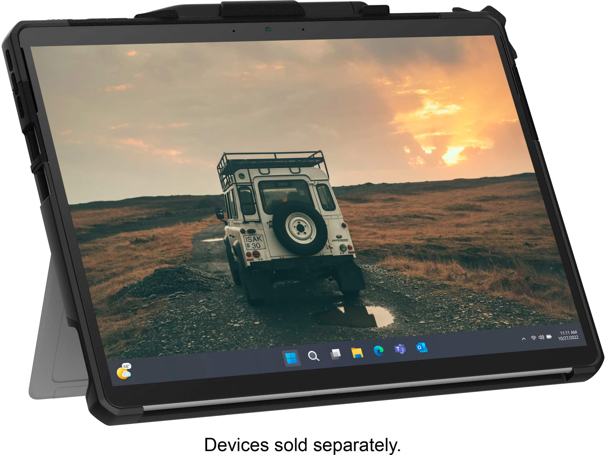 Alt View 17. UAG - Microsoft Surface Pro 10/9 Next Scout w/ Hand Strap - Black.