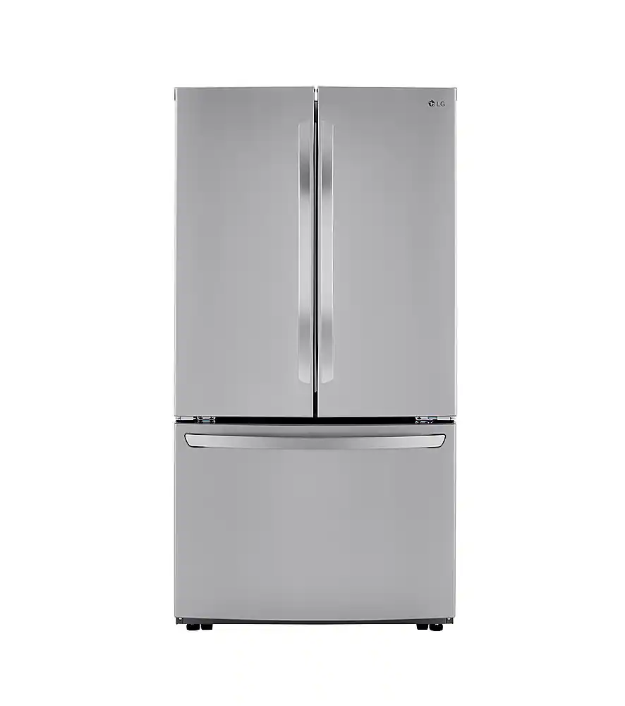 LG - 28.7 Cu. Ft. 3-Door French Door Refrigerator with Ice Plus - Stainless Steel