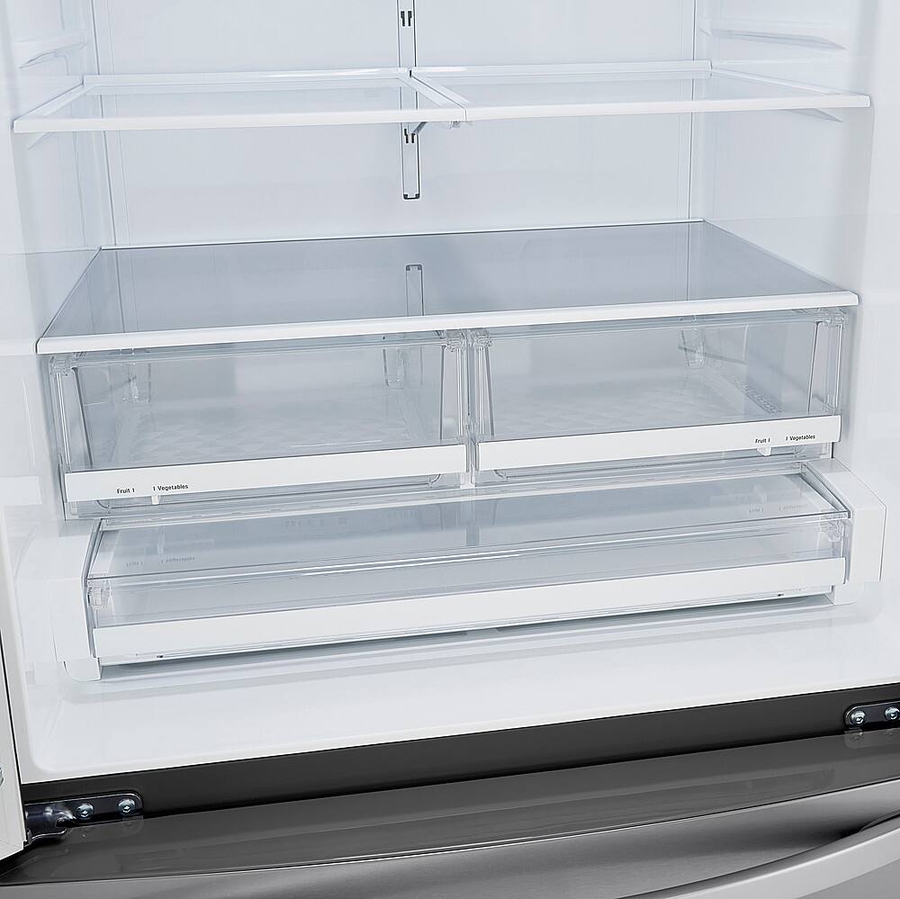 Alt View 13. LG - 28.7 Cu. Ft. 3-Door French Door Refrigerator with Ice Plus - Stainless Steel.