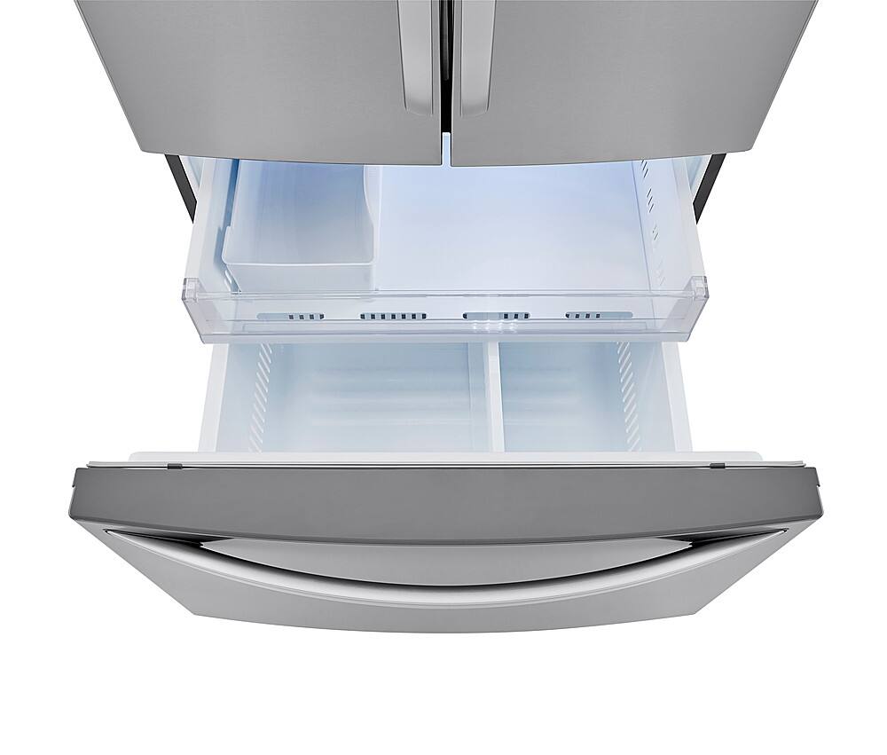Alt View 15. LG - 28.7 Cu. Ft. 3-Door French Door Refrigerator with Ice Plus - Stainless Steel.