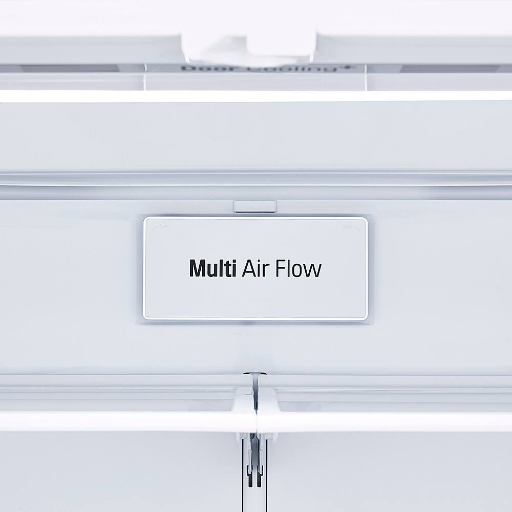 Alt View 22. LG - 28.7 Cu. Ft. 3-Door French Door Refrigerator with Ice Plus - Stainless Steel.