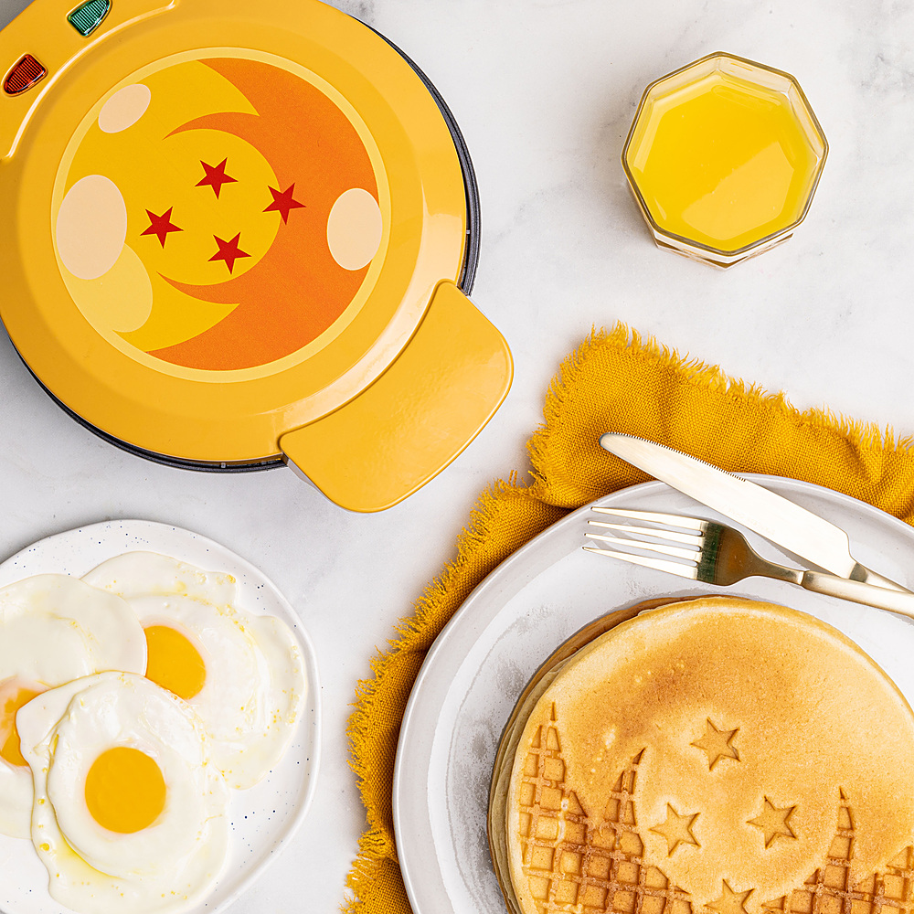  Uncanny Brands Pokemon Waffle Maker - Pikachu and Pokeball  Waffles - Anime Kitchen Appliance: Home & Kitchen