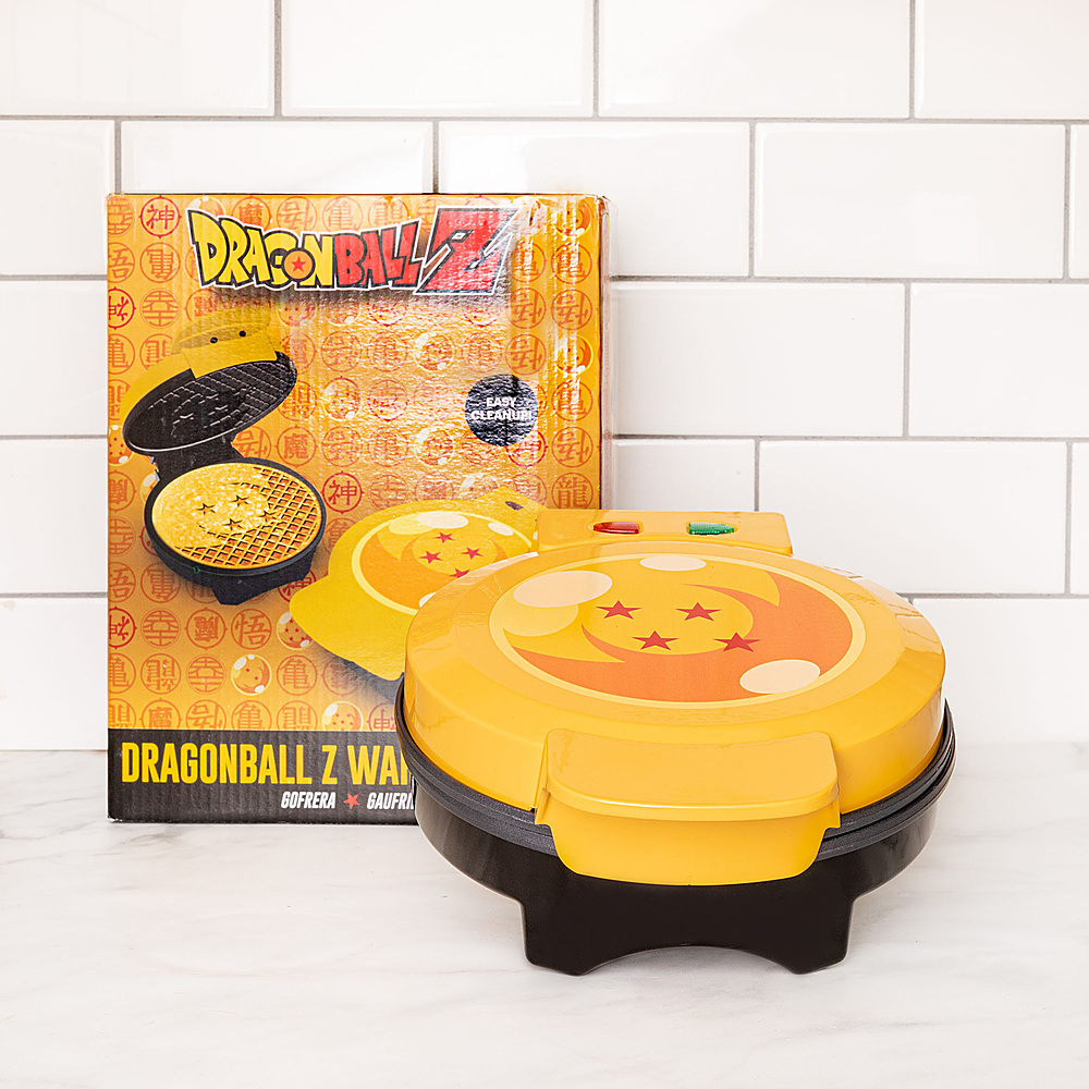 Best Buy: Uncanny Brands Dragon Ball Z Waffle Maker Yellow WM1-DBZ-DB1